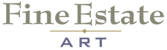 Logo: Fine Estate Art.