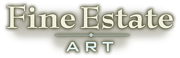 Logo: Fine Estate Art.